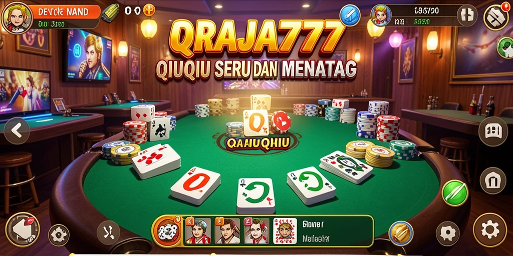 Gameplay seru QiuQiu di DRAJA777 dengan grafik menarik.