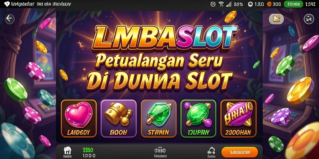 Screenshot menunjukkan gameplay seru dan grafis menawan LMBASLOT.
