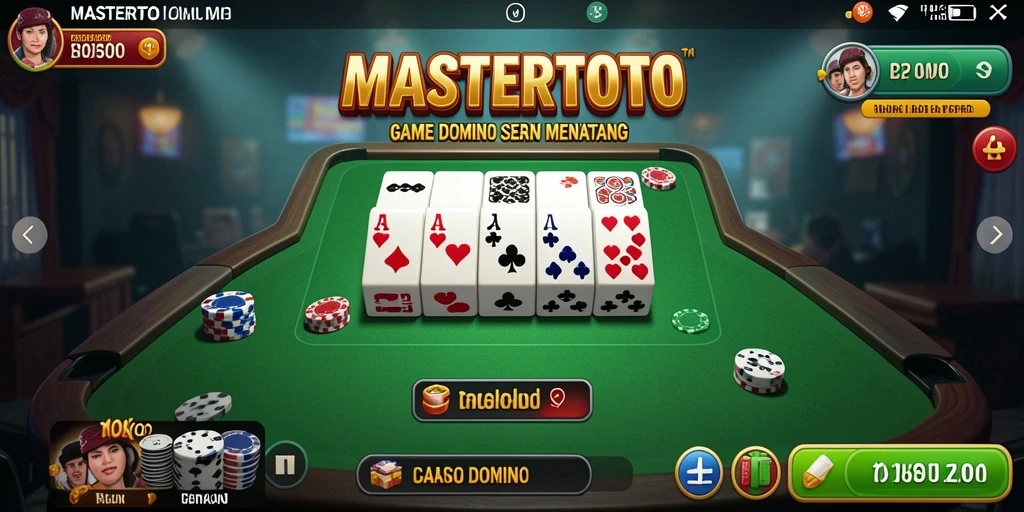Screenshot utama MASTERTOTO menampilkan gameplay yang seru.