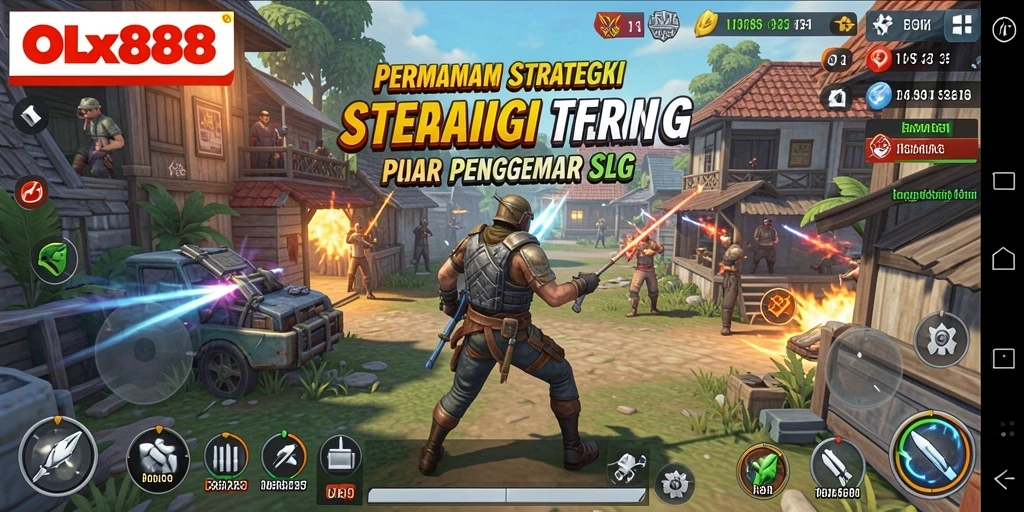 Tampilan gameplay strategis yang mendebarkan di OLX888.