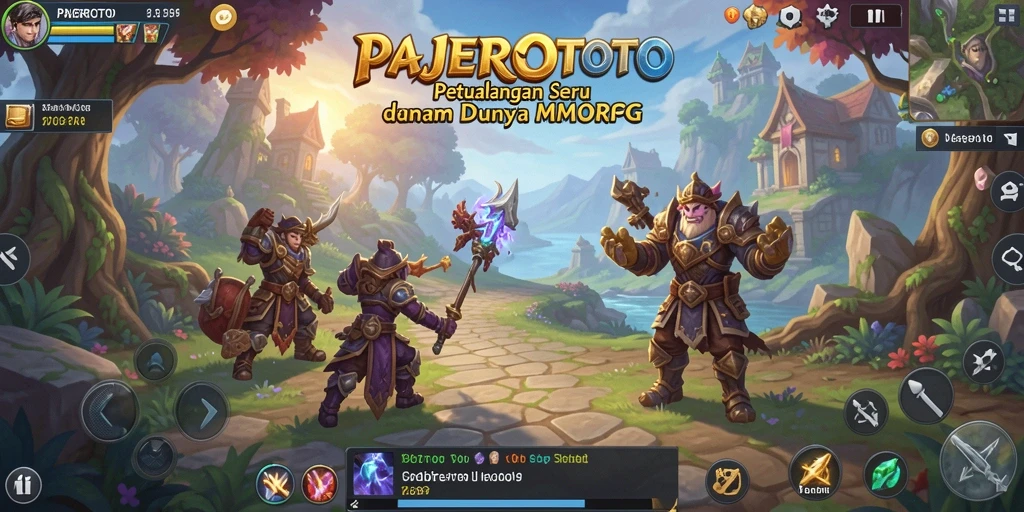 Tampilan gameplay seru di PAJEROTOTO dengan aksi pertarungan yang dinamis.