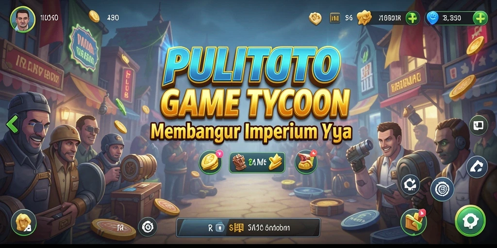 Screenshot utama PULITOTO menunjukkan gameplay yang menarik dan dinamis.