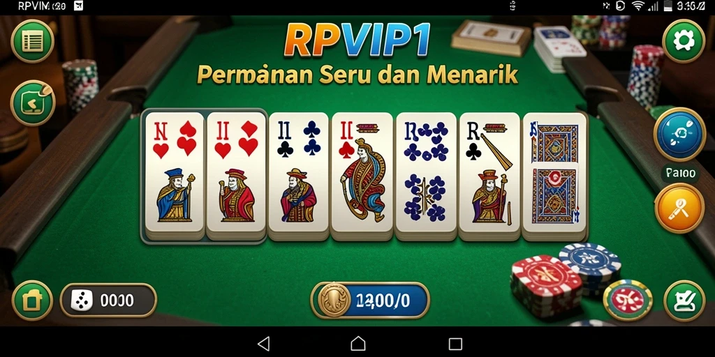 Tampilan gameplay RPVIP1 yang seru dan interaktif.