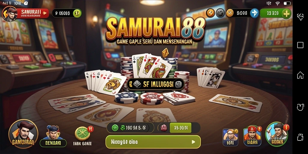 Gameplay seru SAMURAI88 dengan tampilan yang menarik.